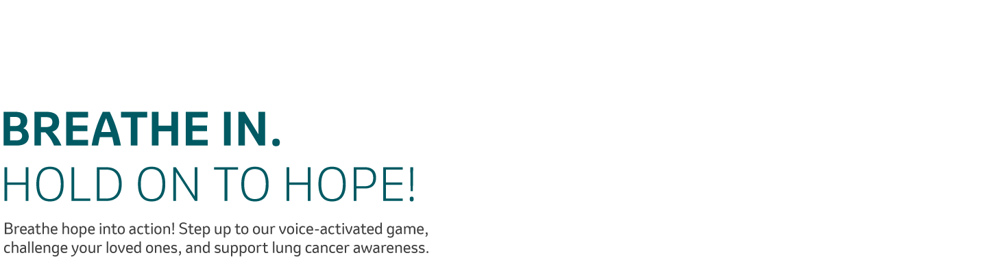 Breathe In. Hold On To Hope