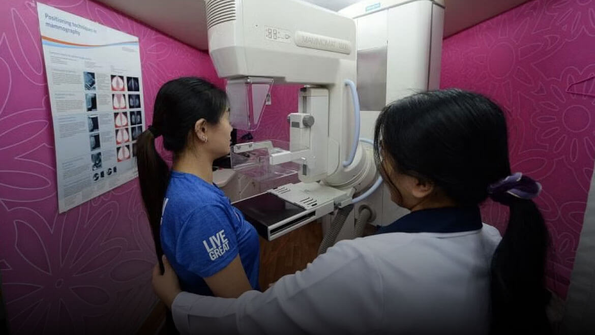 Low take-up rate for breast cancer screening in Singapore